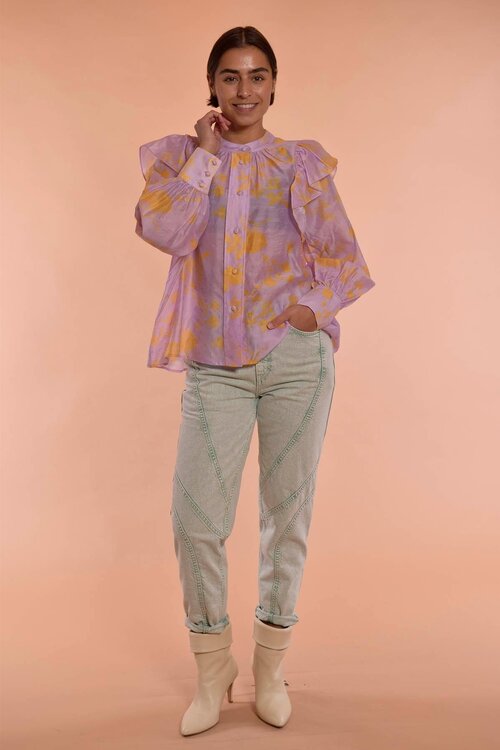 IRO Hellgrüne Jeans