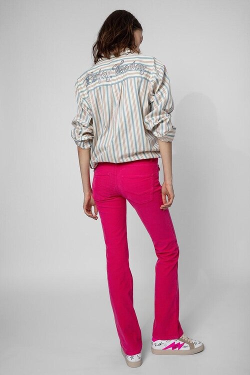 Zadig & Voltaire Framboise Hippie Velours Cotele