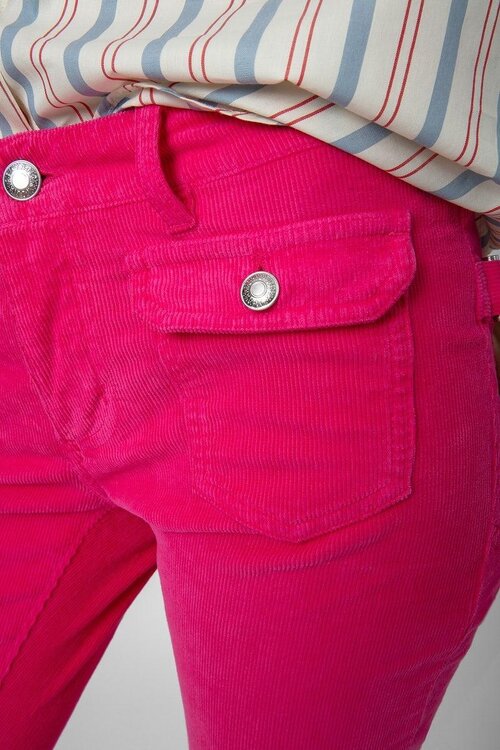 Zadig & Voltaire Framboise Hippie Velours Cotele