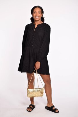 Magali Pascal Schwarzes Kleid