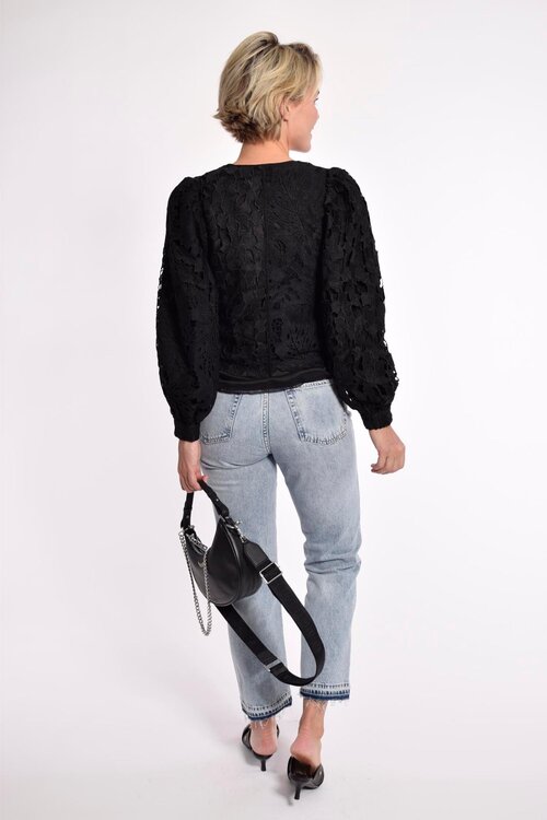 Hofmann Copenhagen Schwarze Bluse