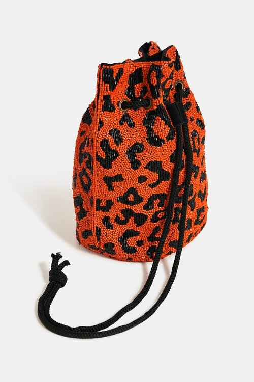 Essentiel Antwerp Orange/schwarze Tasche