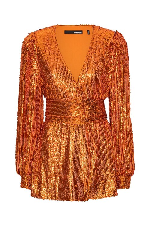 Rotate Oranges Minikleid