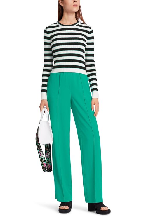 Marc Cain Schwarz / Weiß Pullover