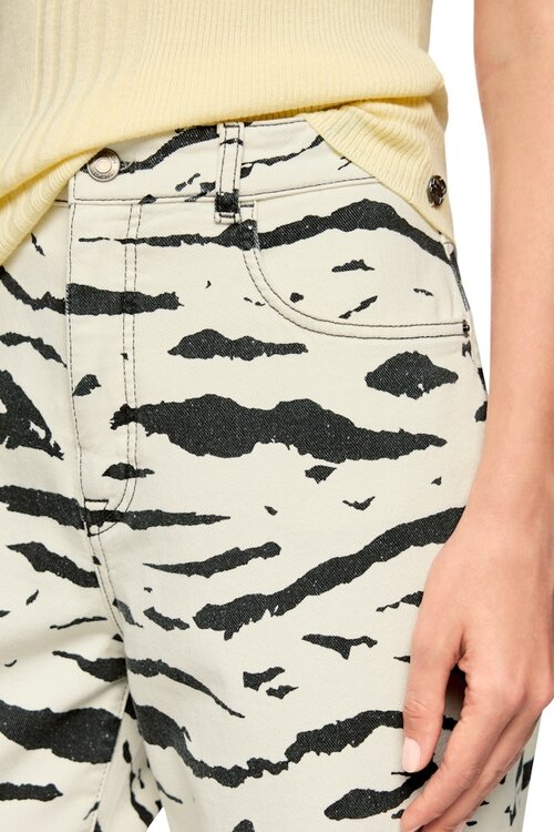 Marc Cain Zebra-Print-Jeans