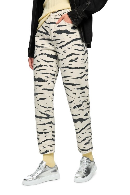 Marc Cain Zebra-Print-Jeans