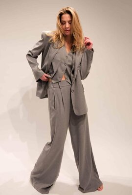 EST'SEVEN Hellgraue Hose Ellemieke X Est'Seven