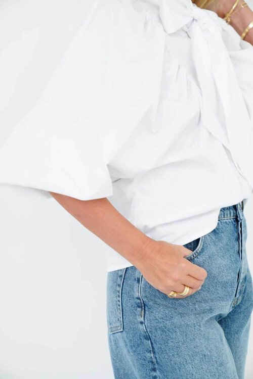 EST'SEVEN Weiße Bluse Ellemieke X Est'Seven