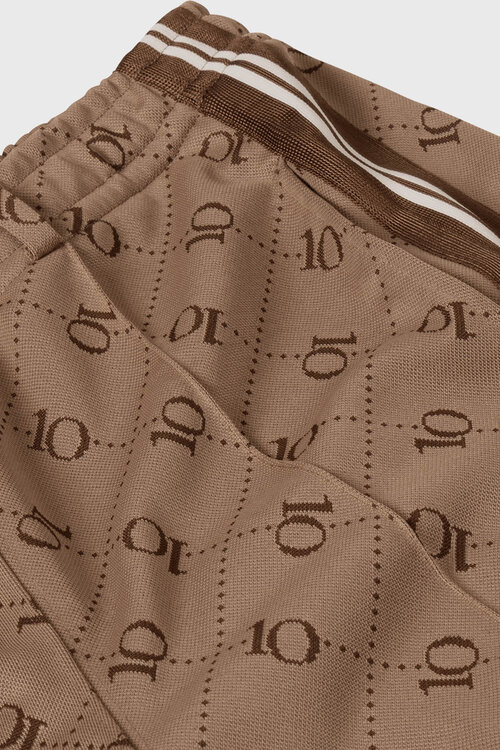 10Days Fudge Track Pants Monogram