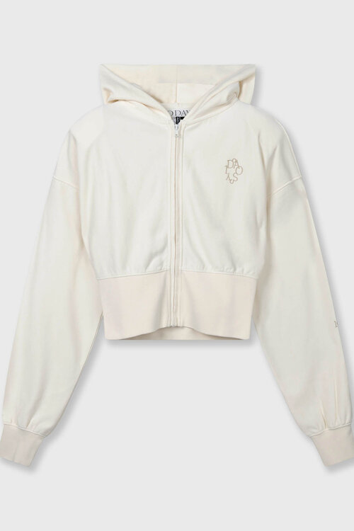 10Days Perlen-Ballett-Reißverschluss-Hoodie