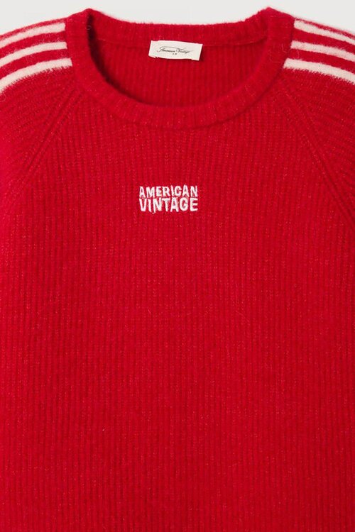 American Vintage Roter Pullover