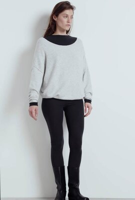 American Vintage Hellgrauer Pullover