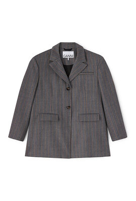 Ganni Grauer Blazer