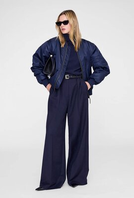 Anine Bing Dunkelblauer Leon Bomber