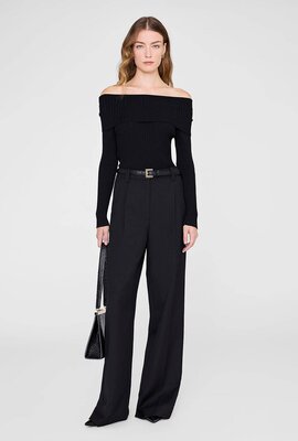 Anine Bing Schwarzer Kira Pullover