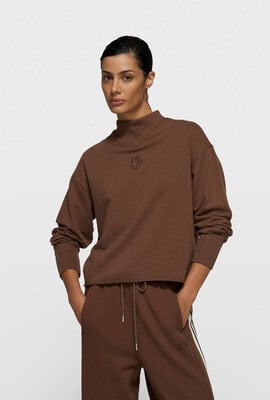 10Days dunkler Trüffel kleiner Pullover lockig 10