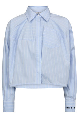 Haute L'Amitie Blau/weißes Sophie Streifenhemd