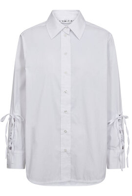 Haute L'Amitie Weißes Alvina Pure Krawattenhemd