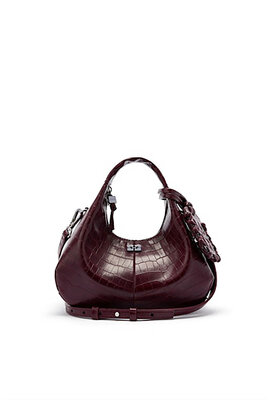 Ganni Bordeaux Tasche