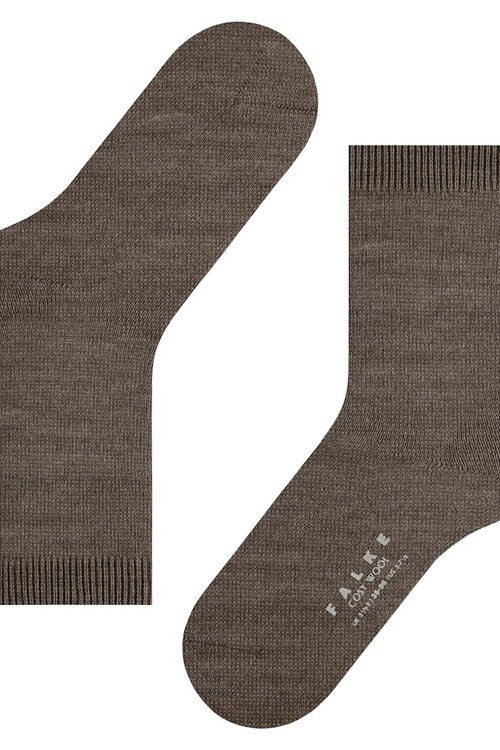 Falke Taupe Falke Cosy Wool