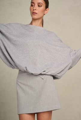 March23 Grauer Pullover