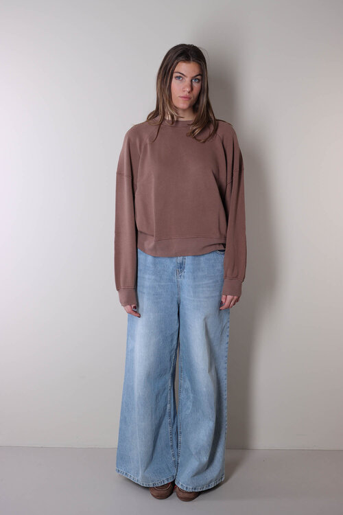 American Vintage Schokoladenpullover