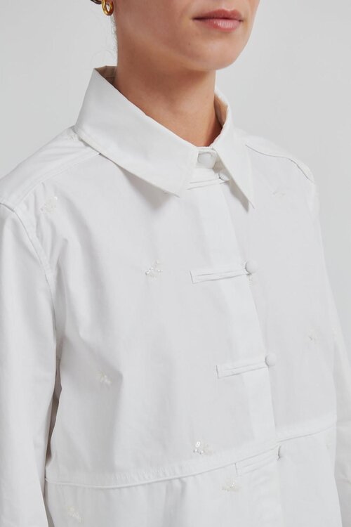 Second Female Weißes Silva-Shirt