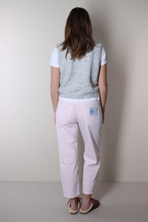 American Vintage Hellgrauer ärmelloser Pullover