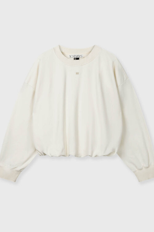 10Days Pearl plissierter Pullover lockig 10