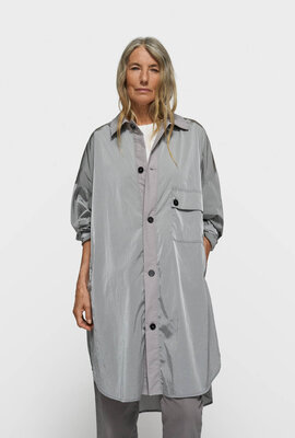 10Days Light Graphite oversized Hemdjacke