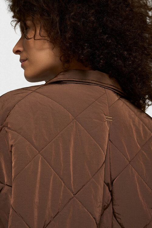 10Days Dunkle Trüffel-Steppjacke