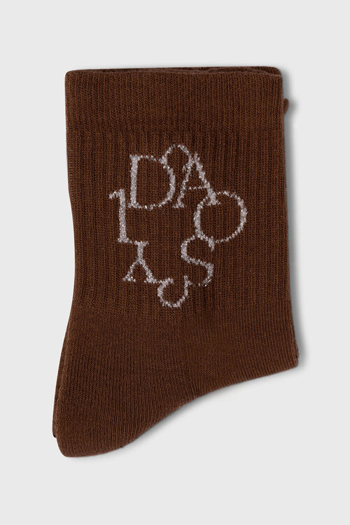 10Days dunkle Trüffelsocken lockig 10