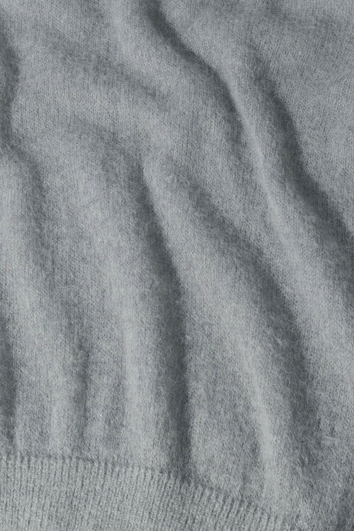 10Days Leichter Strickpullover in Graphitgrau