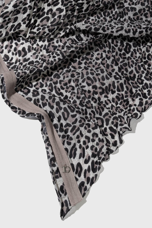 10Days Ecru Schal Leopard