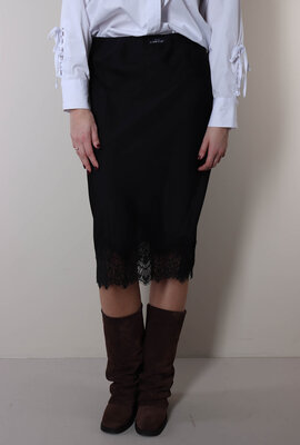 Haute L'Amitie Schwarzer Naomi Lingerie Bleistiftrock