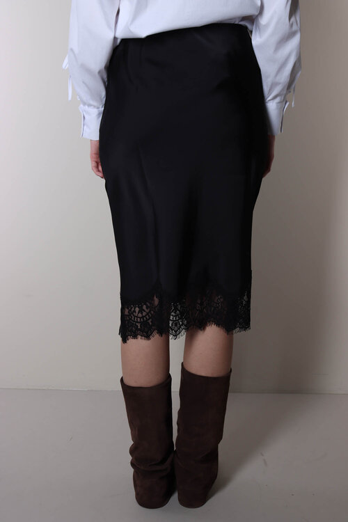 Haute L'Amitie Schwarzer Naomi Lingerie Bleistiftrock