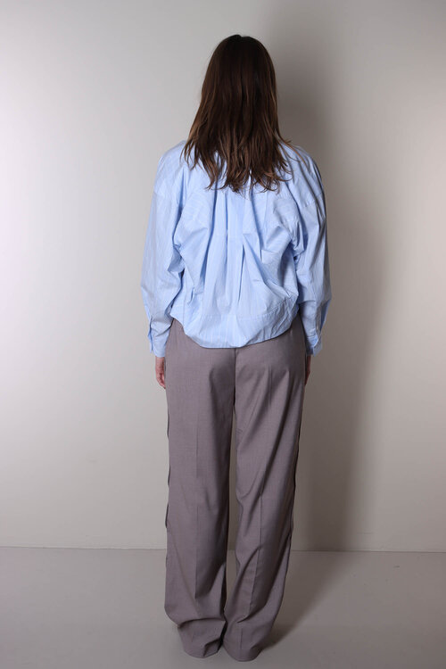 Haute L'Amitie Blau/weißes Sophie Streifenhemd