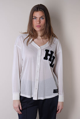 Haute L'Amitie Off White Drift Court Bluse