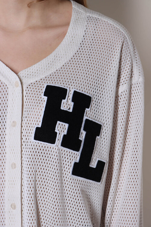 Haute L'Amitie Off White Drift Court Bluse