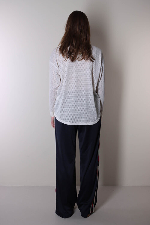 Haute L'Amitie Off White Drift Court Bluse