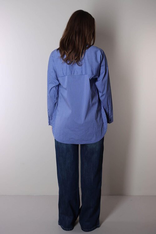 Co'couture Blaues Aniza Hemd