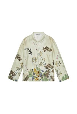 Munthe Creme Stickerei Faiza Bluse