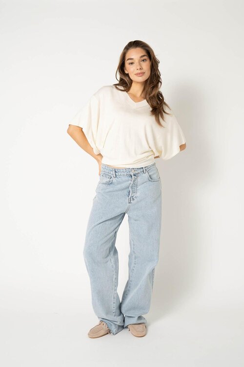 EST'SEVEN Off White Pullover