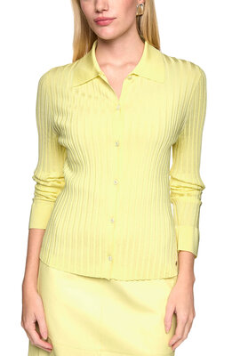 Marc Cain Gelbe Strickjacke