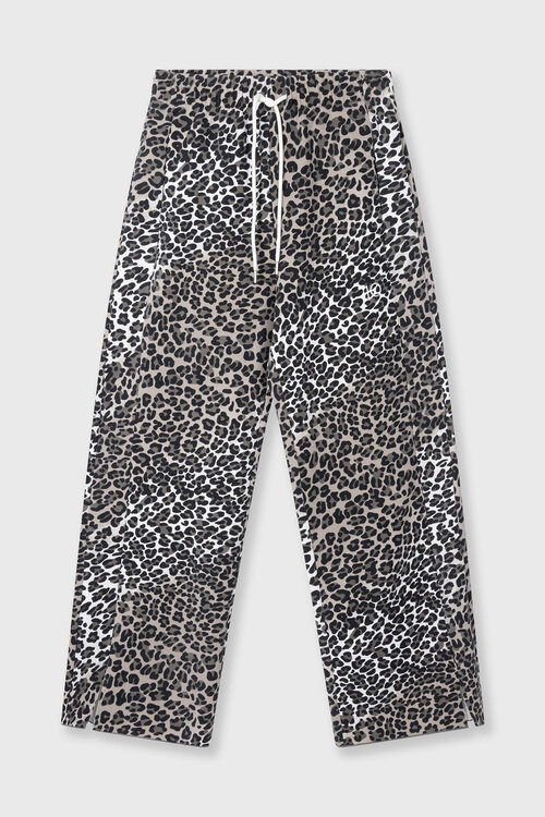 10Days Ecru weiche Scuba-Hose Leopard