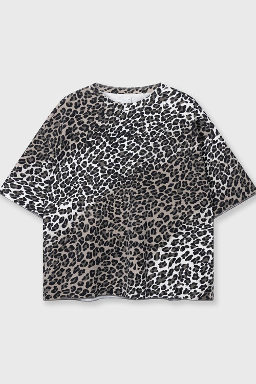 10Days Sand Soft Scuba Tee Leopard