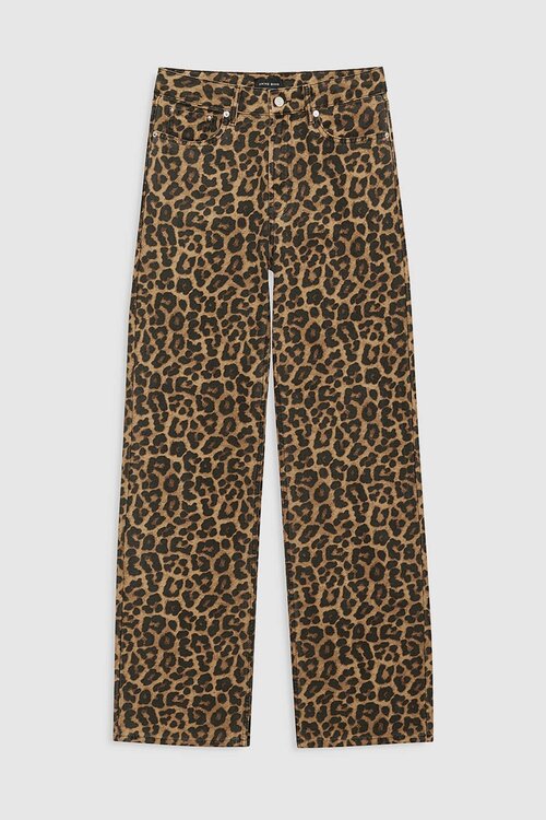 Anine Bing Leopard Hugh Jean Leopard