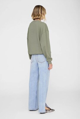 Anine Bing Grünes Trenton Sweatshirt