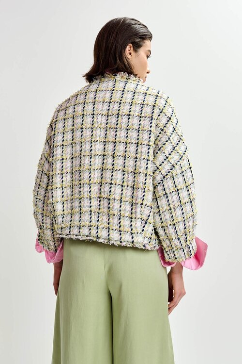 Essentiel Antwerp Verschiedene Farben Tweed Jacke