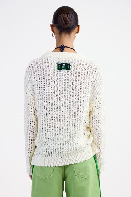 Stieglitz Beige Samya Strickpullover